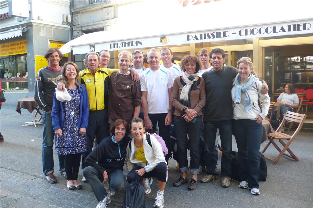 Amicourse a Morat-Fribourg « L’Helvétie » pour seule lanterne…
