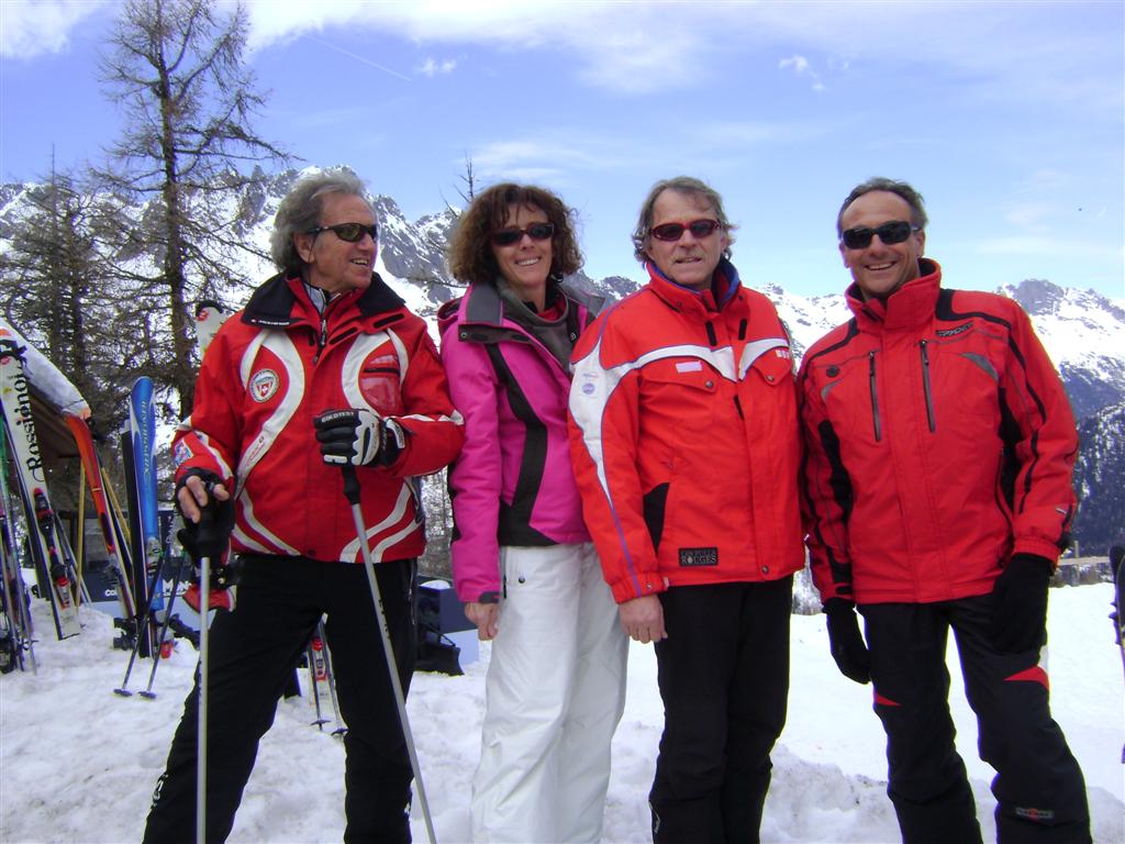 Sortie ski aux Gds Montets