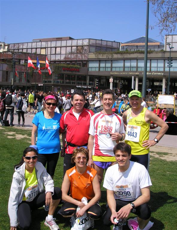 4h15’12 à Annecy: Yves est marathonien !