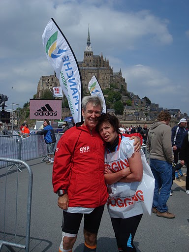 Les photos de Vincent et Véronique au marathon du Mont St-Michel