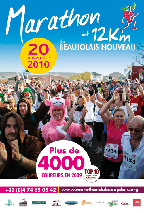 Marathon et 12 km du Beaujolais 2010