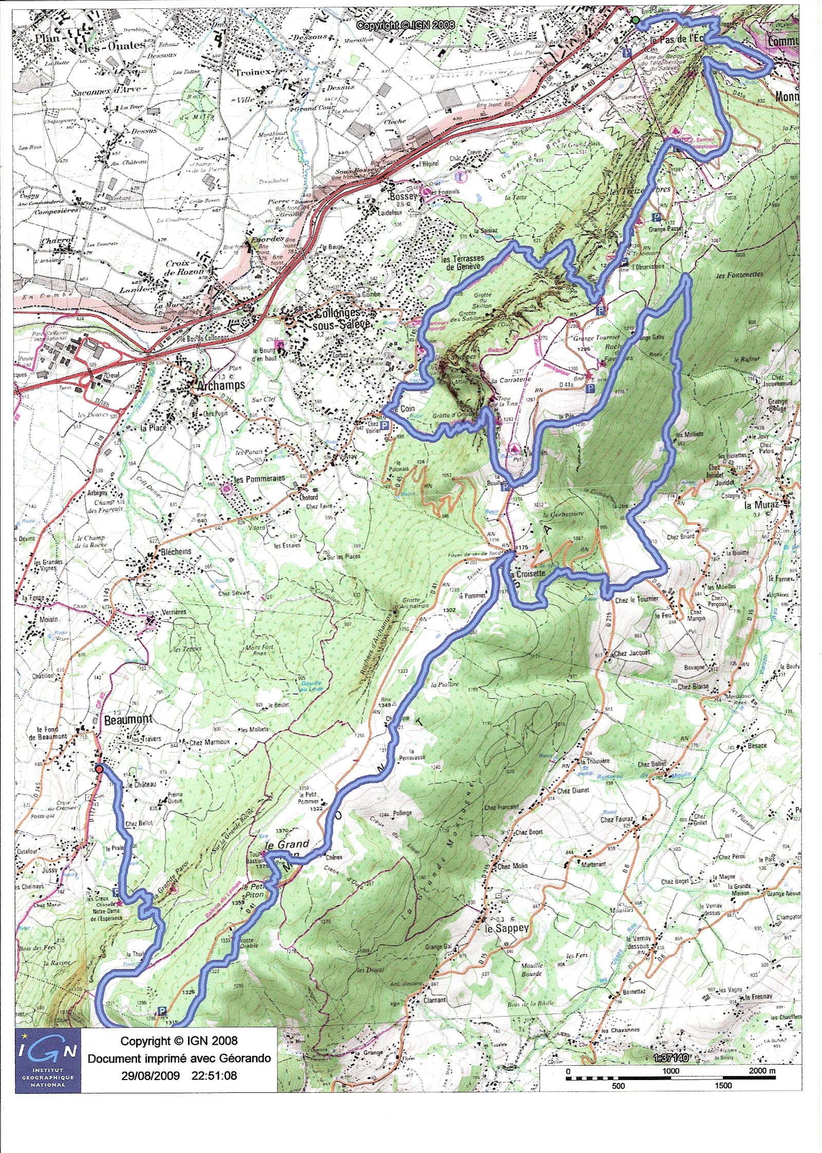 Trail du salève 2011