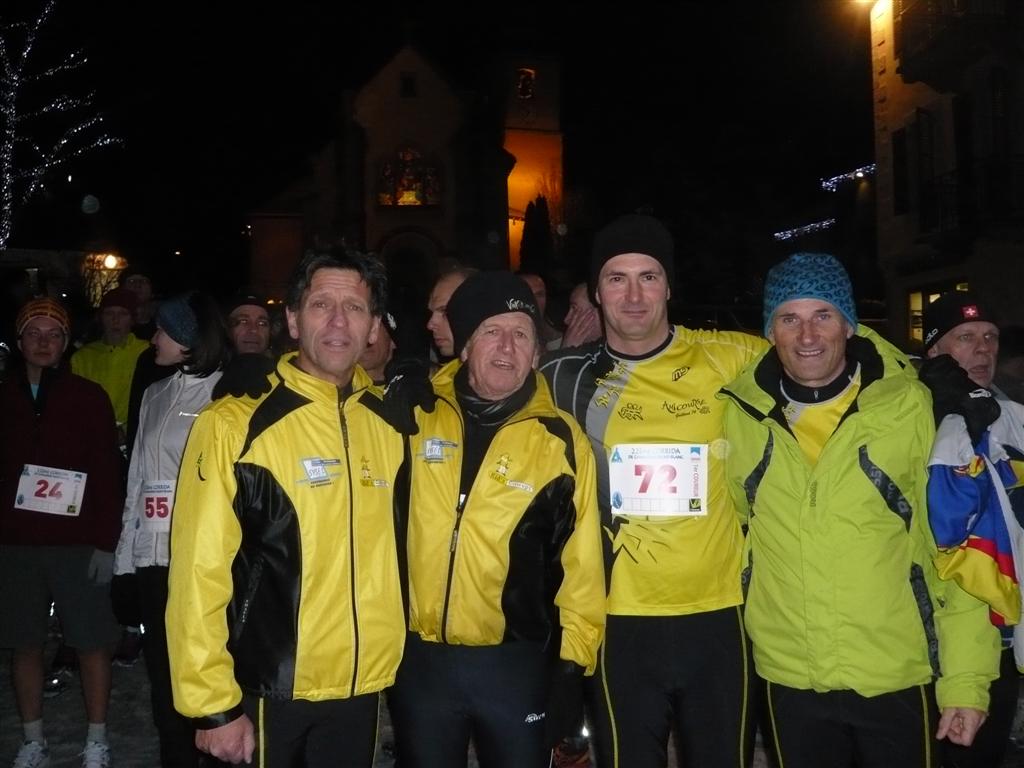 Carine et les amicoursiens à Chamonix !