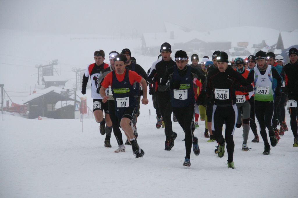 Valérie au trail du Semnoz