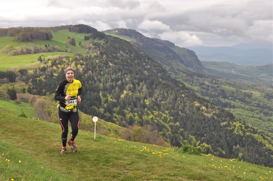 Isabelle 2ème V1F à la course du Brevon