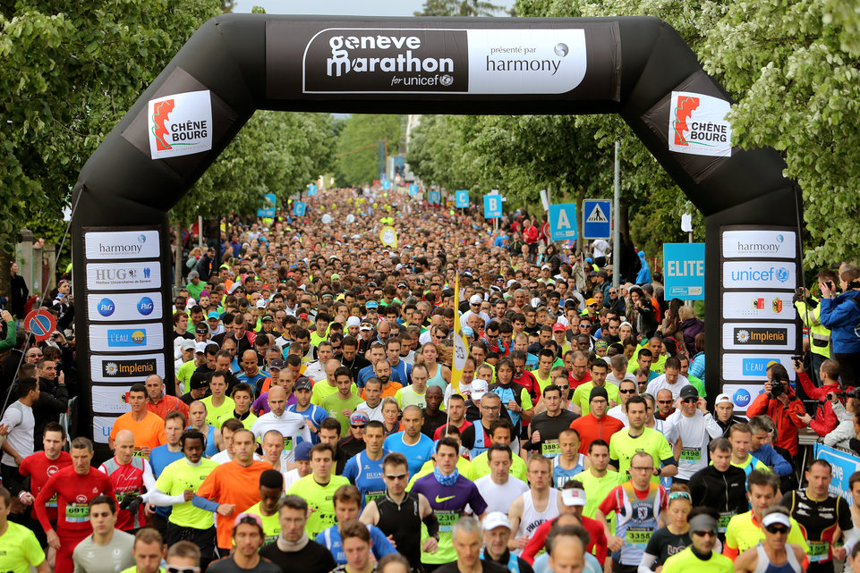Novices et chevronnés au semi et marathon de Genève