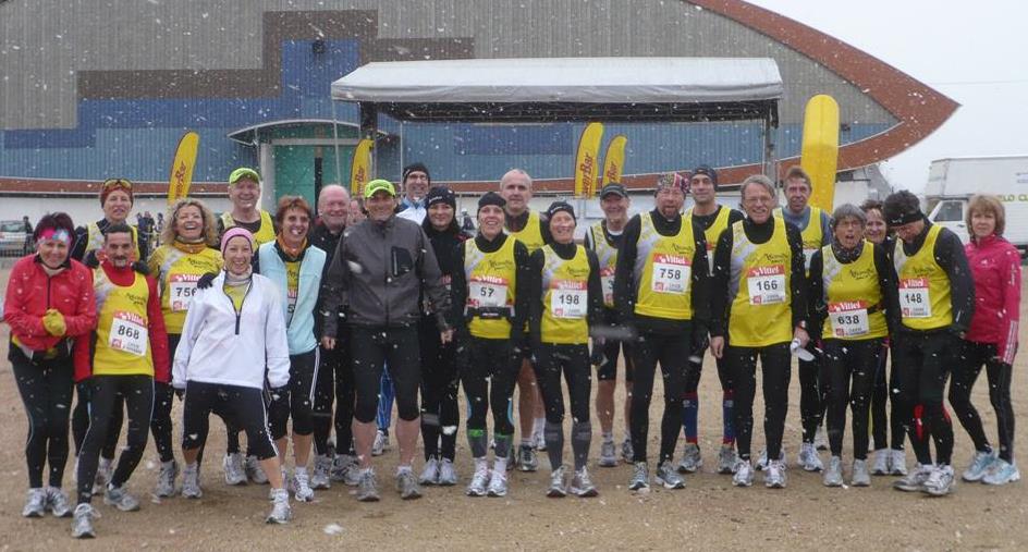 Le semi de Bourg sur la route du marathon de Paris