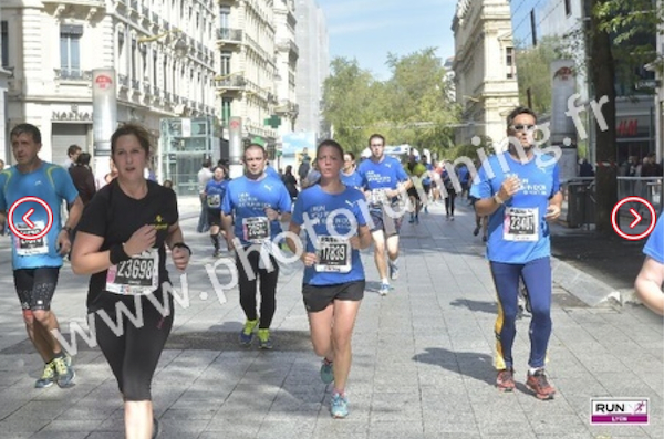 Records personnels pour Carole et Jean-Marc au « Run in Lyon »
