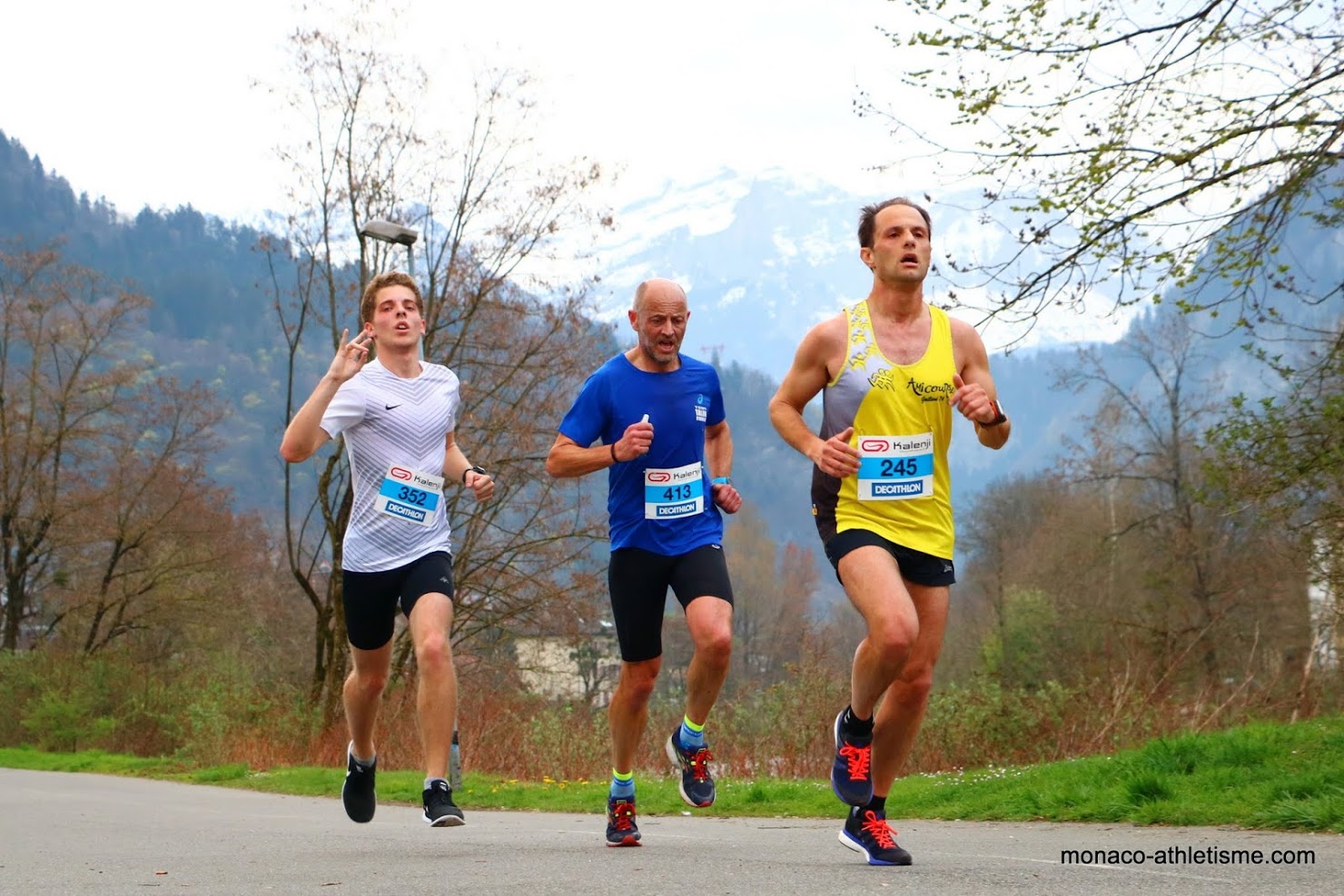 Claudio et Isabelle se distinguent aux 10km de Cluses