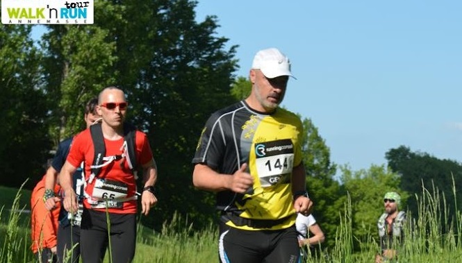 Yannick au trail du Salève !