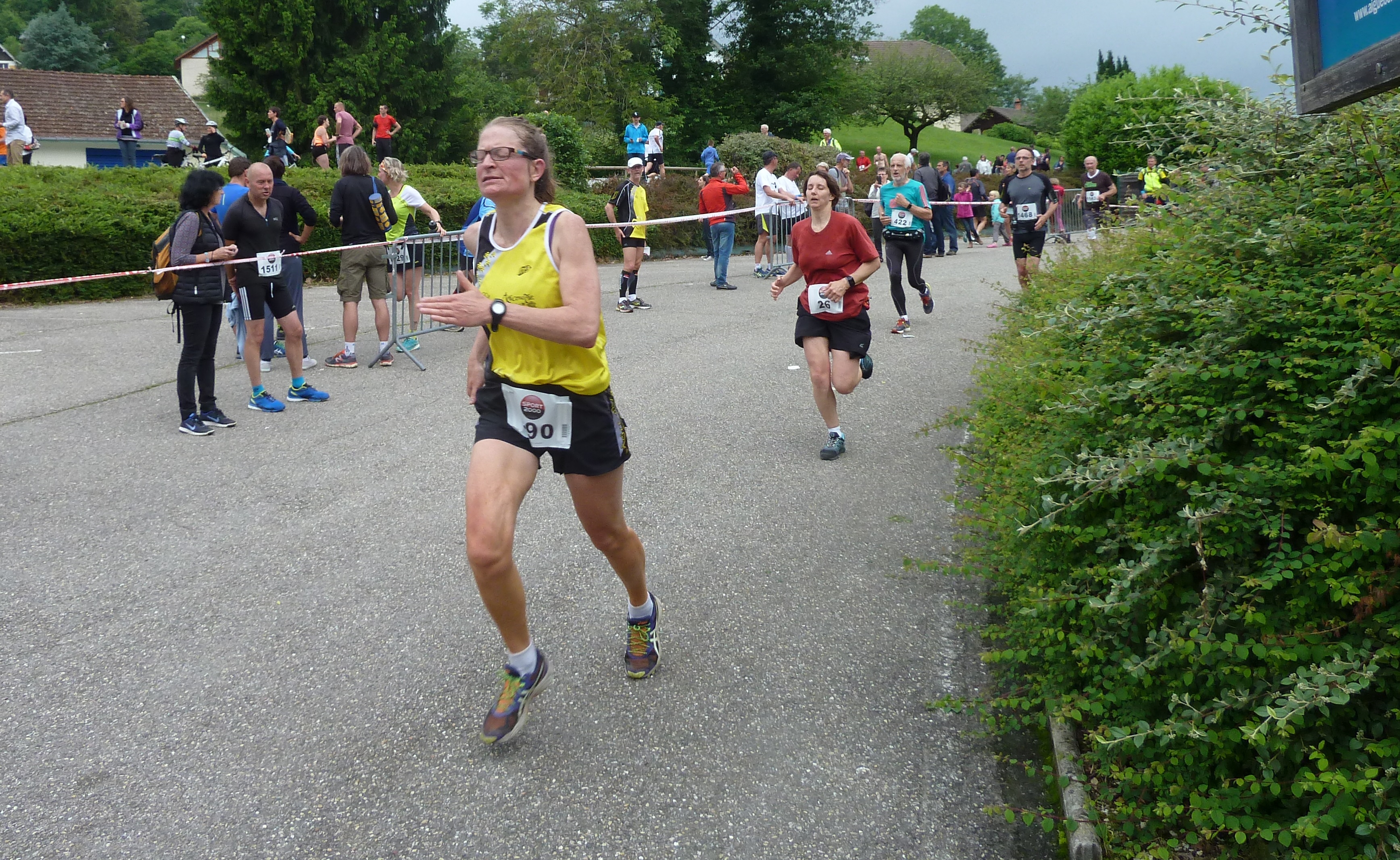 Belle sortie club et un podium pour Bernard à Aiguebelette