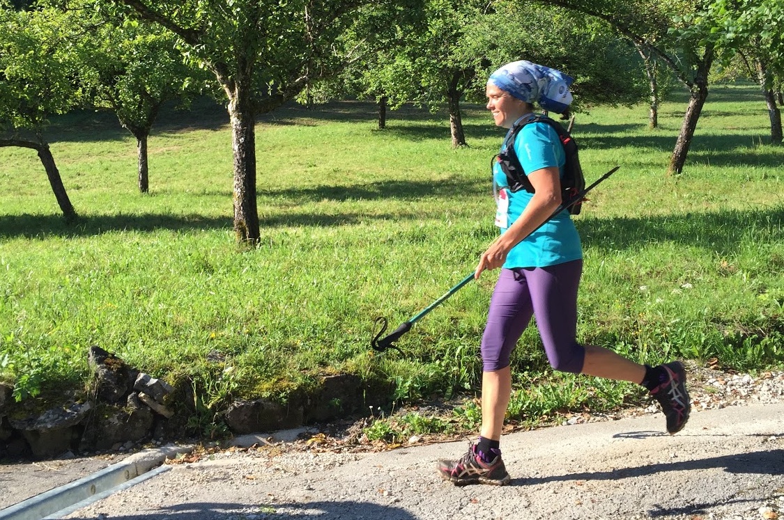 Fernande,  les 120 km, 6800m D+ de l’UTTJ en 22h !