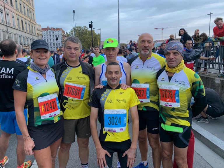 Pour les 10 ans de « Run in LYON », Marc s’offre un record personnel sur le marathon !!!