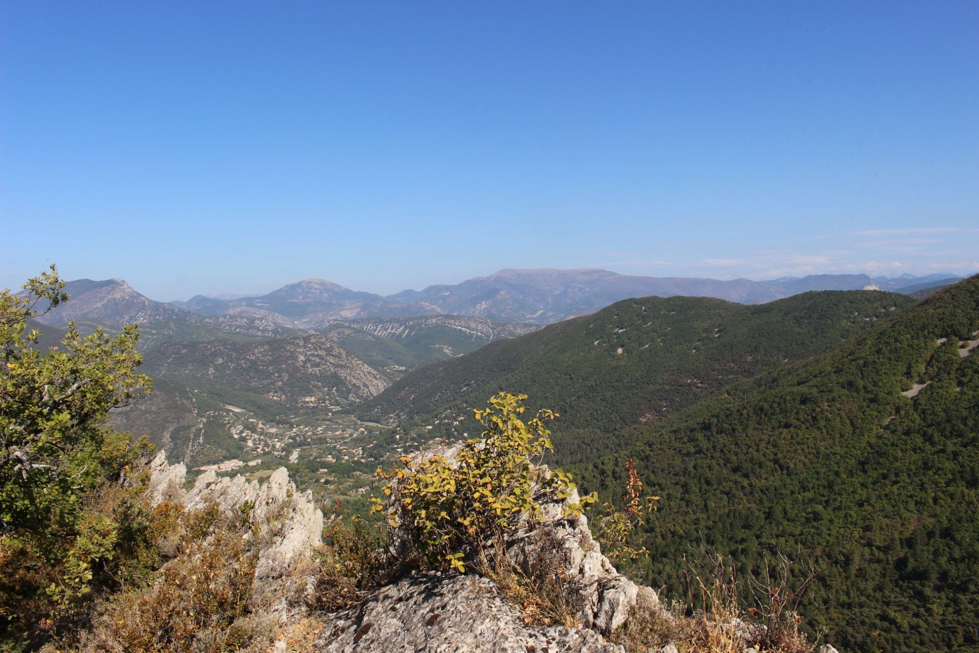 Gérard à la 1ère édition du Trail de Nyons & Baronnies Amicourse
