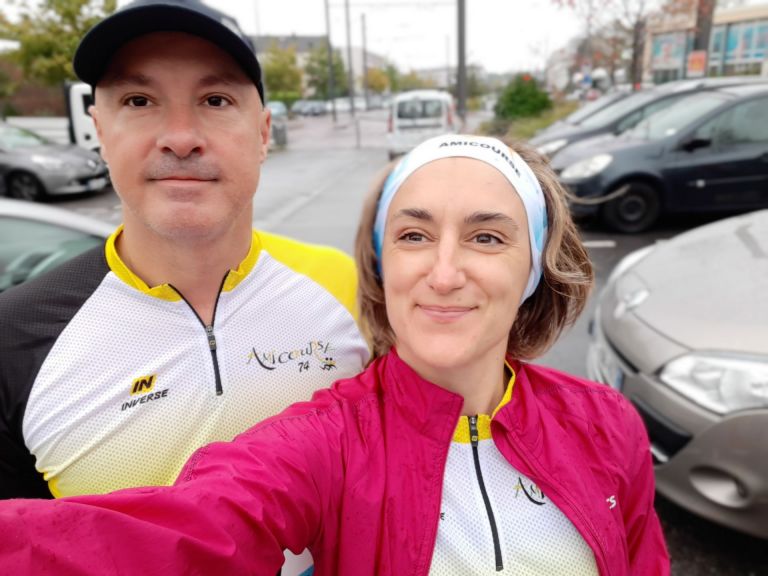 Sophie & Yannick à la 29 ème Ronde pédestre de Vélizy-Villacoublay
