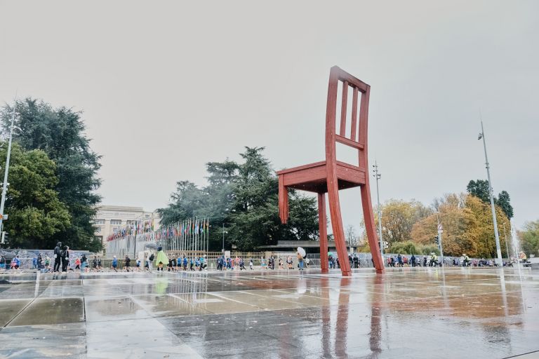 Sophie à la 3ème édition du 20km de Genève Aéroport