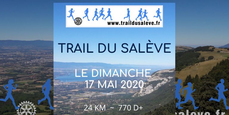 17/05/2020 : retour du « Trail du Salève » organisé par le Rotary Club de St-Julien en Genevois
