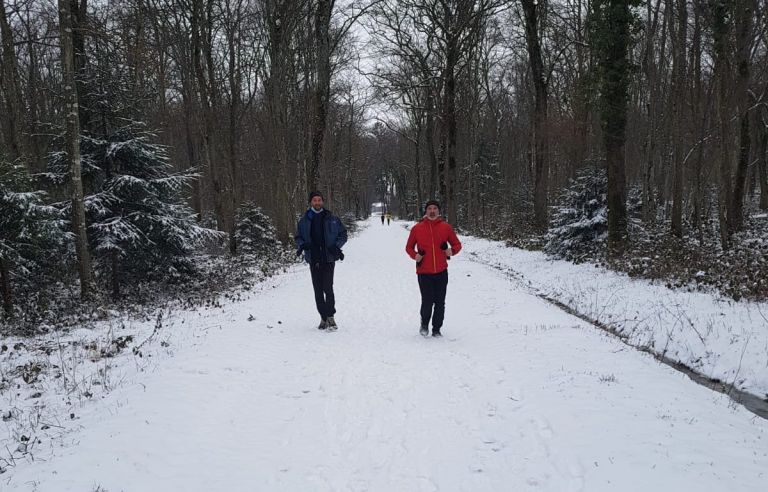 Neige, froid… rien n’arrête les amicoursiens !