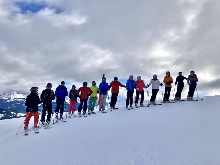 Une belle sortie ski au Praz de Lys