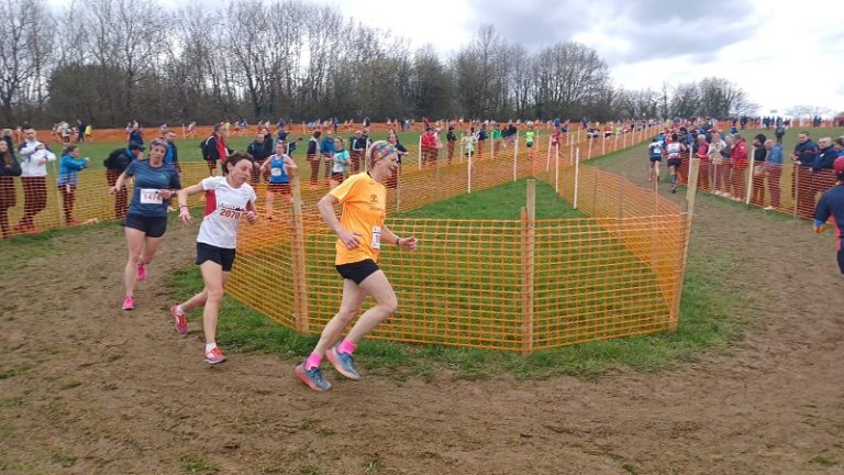 Christine au cross national des pompiers