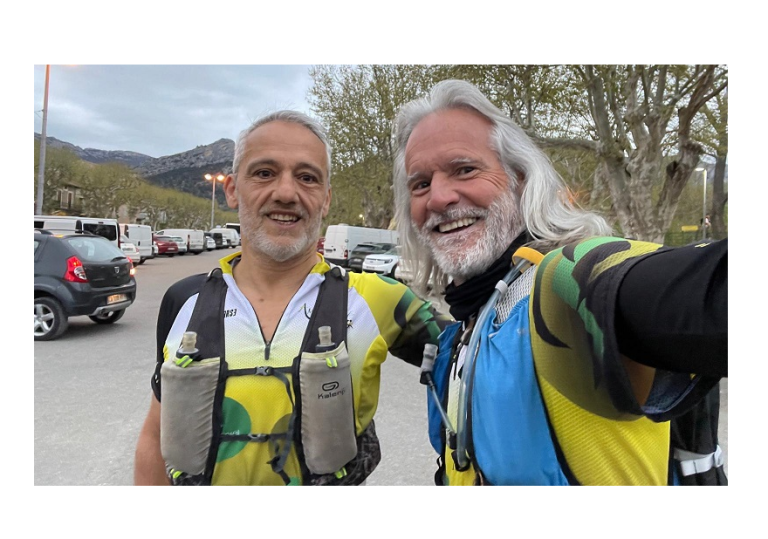 Deux amicoursiens à Buis-les-Baronnies