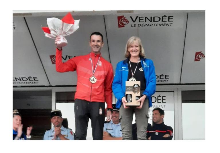 Christine Championne de France Pompiers