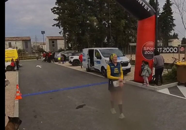 Christine sur les foulées du Chasselas